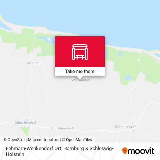 Fehmarn-Wenkendorf Ort map