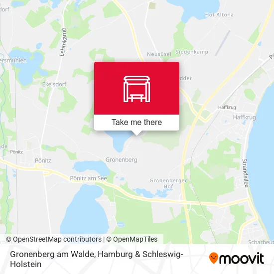 Карта Gronenberg am Walde