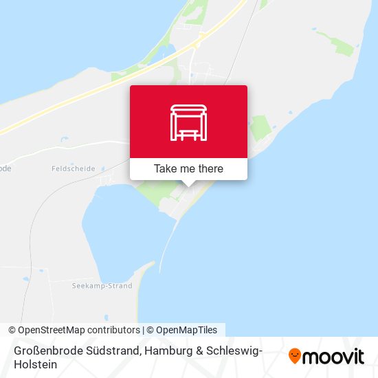 Großenbrode Südstrand map