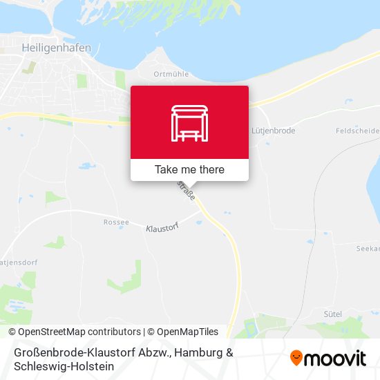Großenbrode-Klaustorf Abzw. map