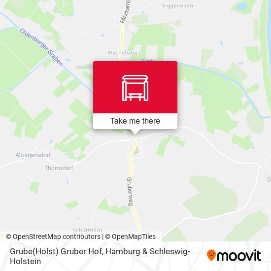 Grube(Holst) Gruber Hof map