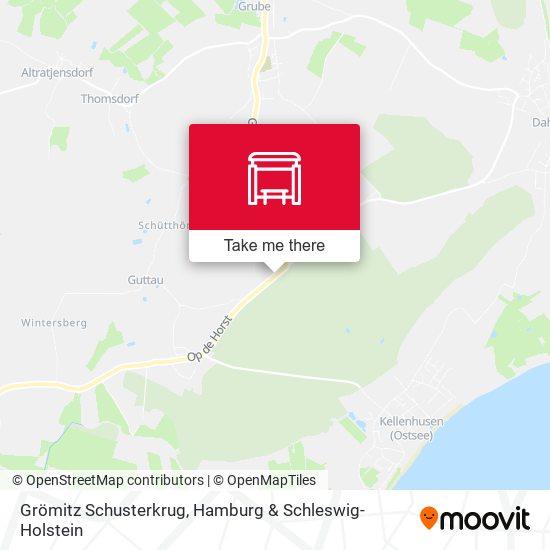 Grömitz Schusterkrug map
