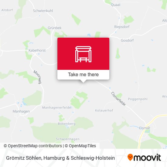 Grömitz Söhlen map