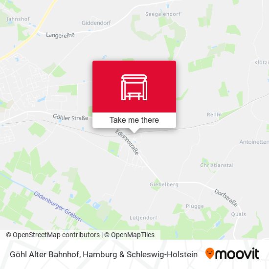 Göhl Alter Bahnhof map