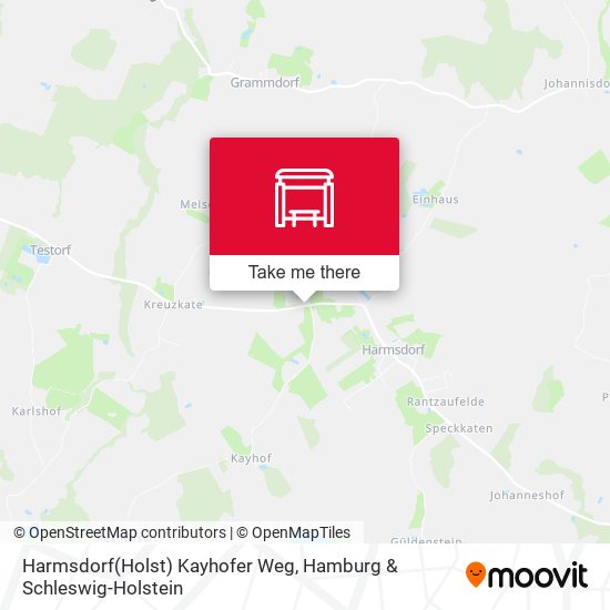 Harmsdorf(Holst) Kayhofer Weg map