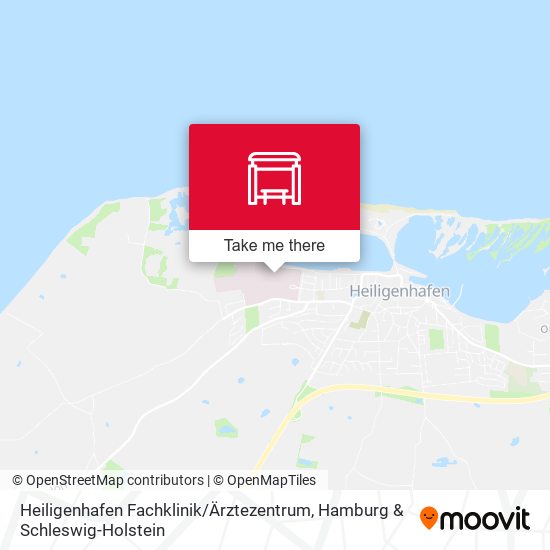 Heiligenhafen Fachklinik / Ärztezentrum map