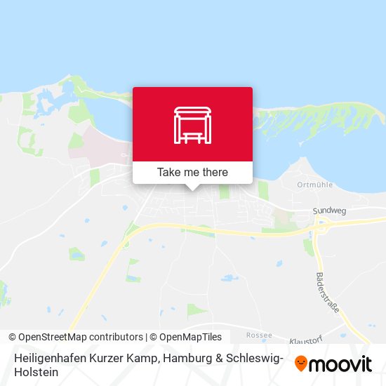 Heiligenhafen Kurzer Kamp map