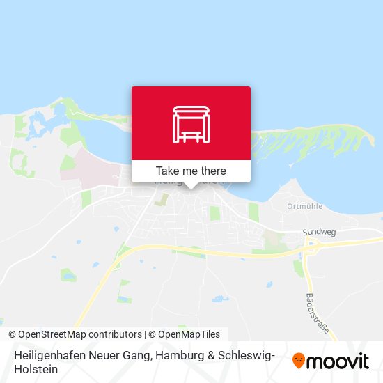 Heiligenhafen Neuer Gang map