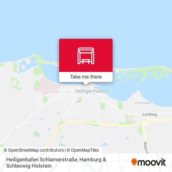 Heiligenhafen Schlamerstraße map