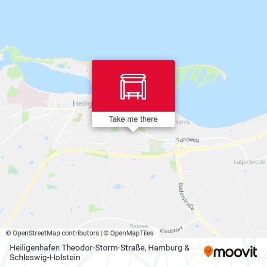 Heiligenhafen Theodor-Storm-Straße map
