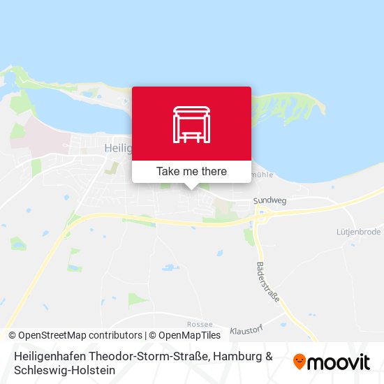 Heiligenhafen Theodor-Storm-Straße map