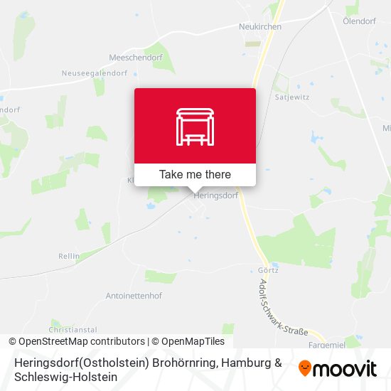 Heringsdorf(Ostholstein) Brohörnring map