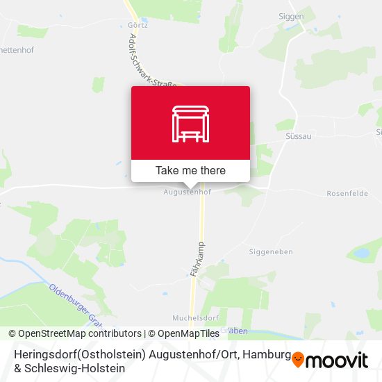 Heringsdorf(Ostholstein) Augustenhof / Ort map