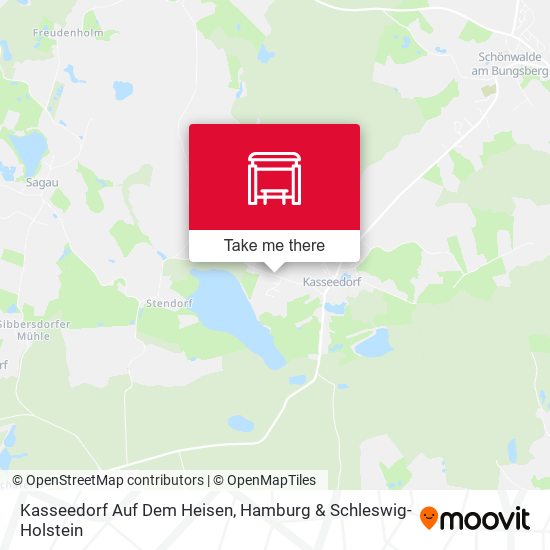 Kasseedorf Auf Dem Heisen map