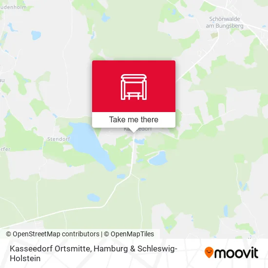 Карта Kasseedorf Ortsmitte