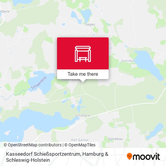 Kasseedorf Schießsportzentrum map