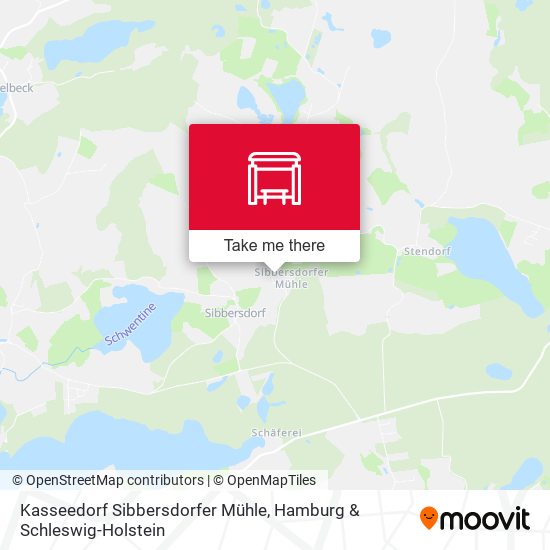 Kasseedorf Sibbersdorfer Mühle map
