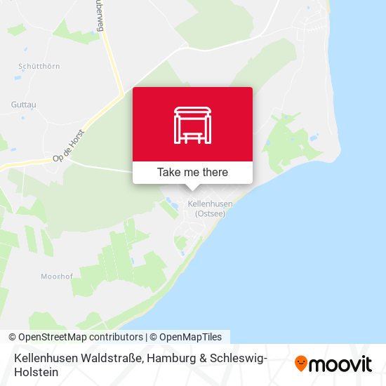 Kellenhusen Waldstraße map
