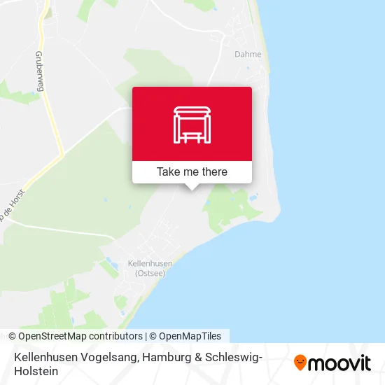 Карта Kellenhusen Vogelsang