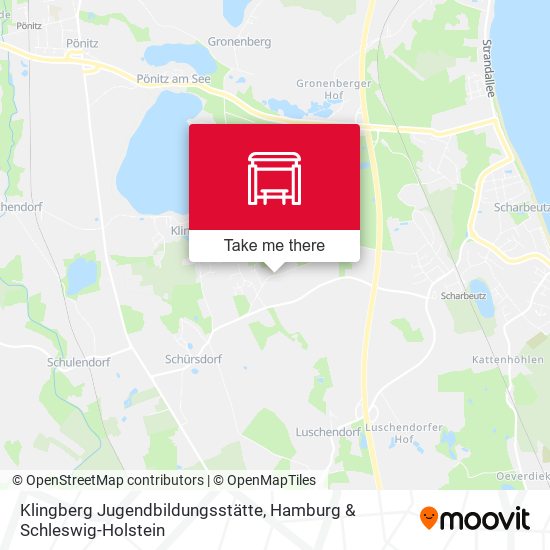 Klingberg Jugendbildungsstätte map