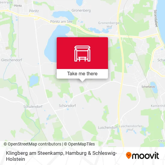 Карта Klingberg am Steenkamp
