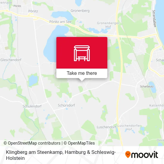 Klingberg am Steenkamp map