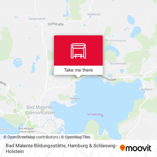 Карта Bad Malente Bildungsstätte