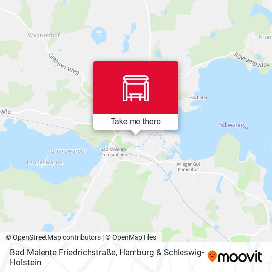 Bad Malente Friedrichstraße map