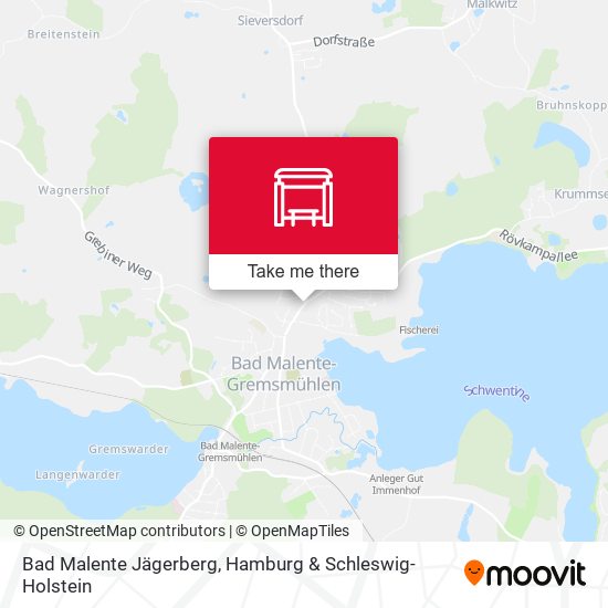Bad Malente Jägerberg map