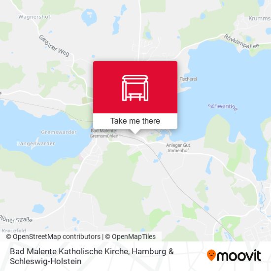 Bad Malente Katholische Kirche map