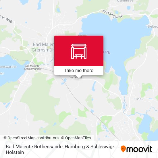 Bad Malente Rothensande map