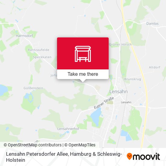 Lensahn Petersdorfer Allee map
