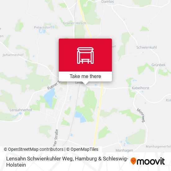 Lensahn Schwienkuhler Weg map