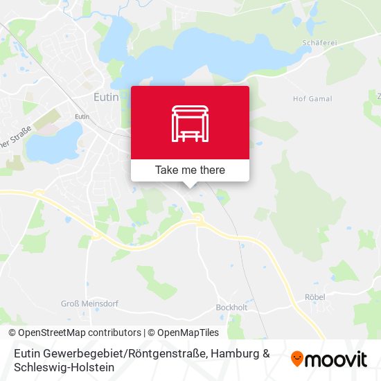 Eutin Gewerbegebiet / Röntgenstraße map