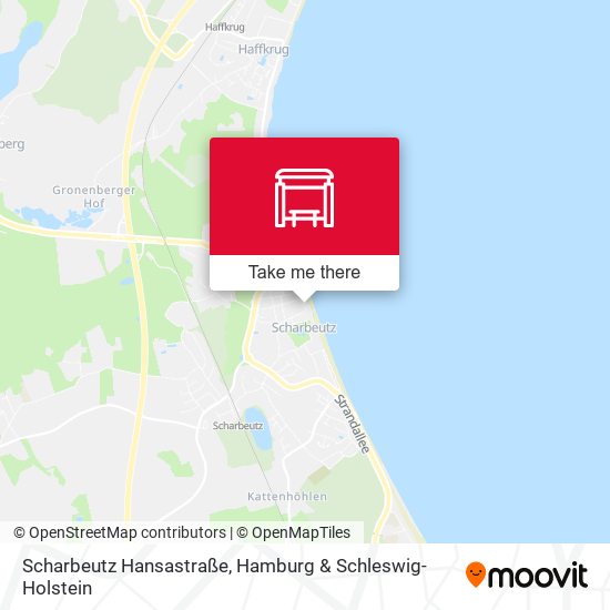 Scharbeutz Hansastraße map