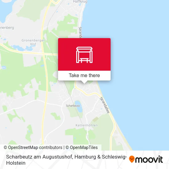 Карта Scharbeutz am Augustushof