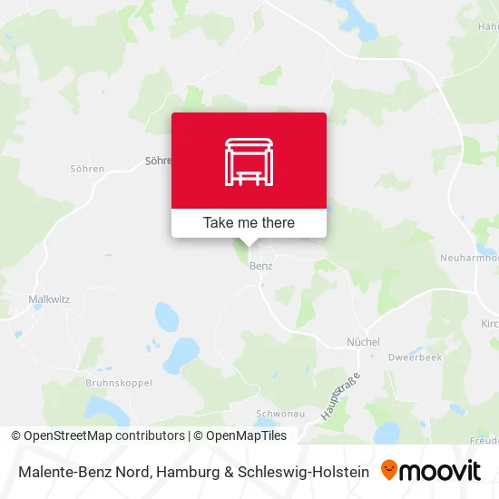 Карта Malente-Benz Nord