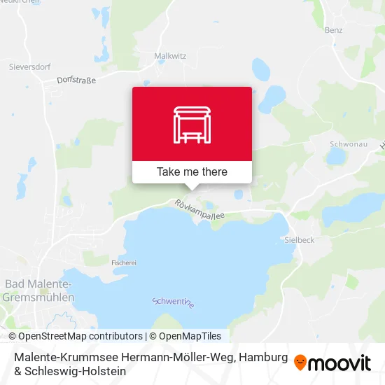 Карта Malente-Krummsee Hermann-Möller-Weg