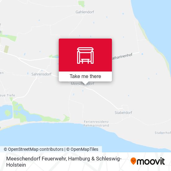 Meeschendorf Feuerwehr map