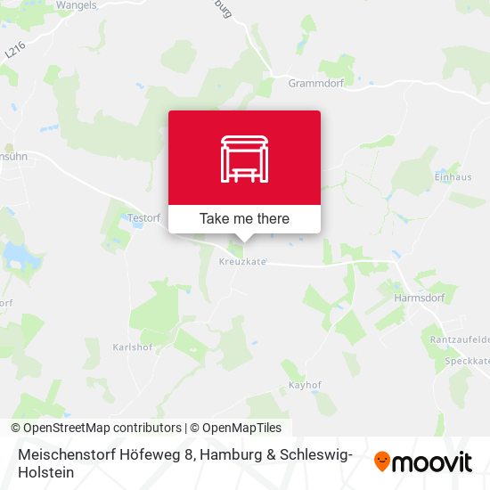 Meischenstorf Höfeweg 8 map