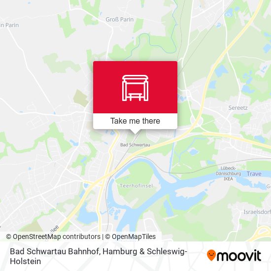 Bad Schwartau Bahnhof map