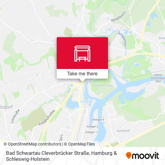 Bad Schwartau Cleverbrücker Straße map