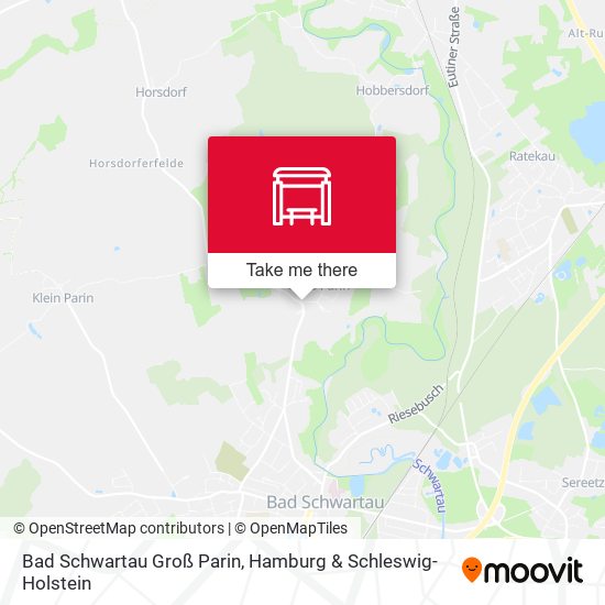 Bad Schwartau Groß Parin map
