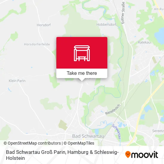 Карта Bad Schwartau Groß Parin