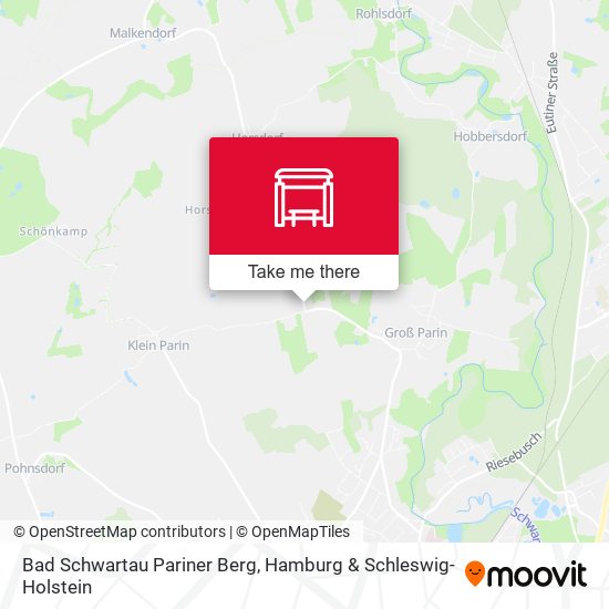 Bad Schwartau Pariner Berg map