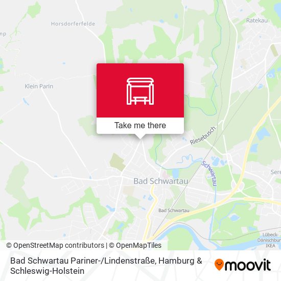 Bad Schwartau Pariner- / Lindenstraße map