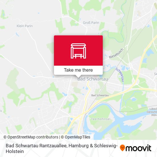 Bad Schwartau Rantzauallee map