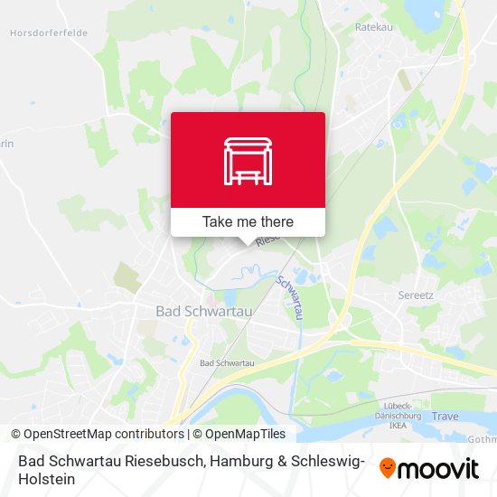 Bad Schwartau Riesebusch map