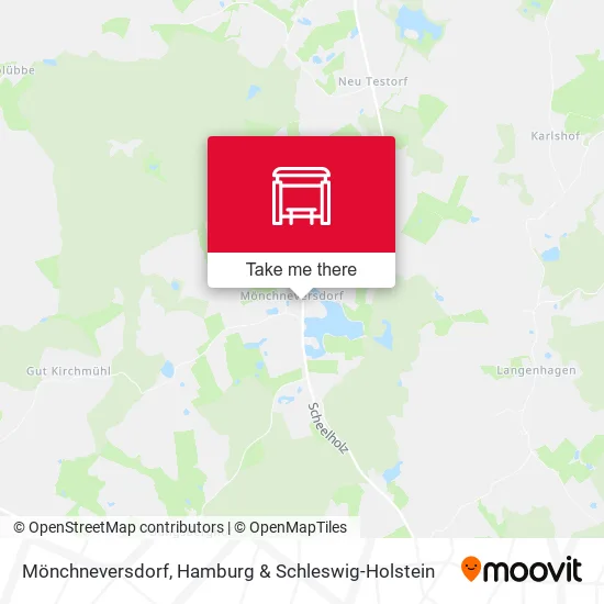 Карта Mönchneversdorf