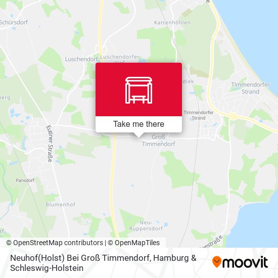 Neuhof(Holst) Bei Groß Timmendorf map